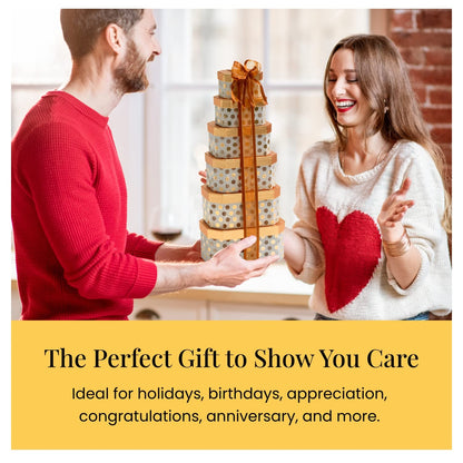 Broadway Basketeers Gourmet Food Gift Basket Snack Gifts for Women, Men, Families, Delivery for, Appreciation, Thank You, Birthday, Corporate, Congratulations - Fresh Hearth