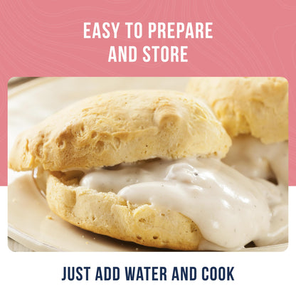 Buttermilk Biscuit Mix Can Emergency Food Supply, 29 Servings, 10 Year Shelf Life - Biscuit Mix Just Add Water and Baking Powder - Fresh Hearth