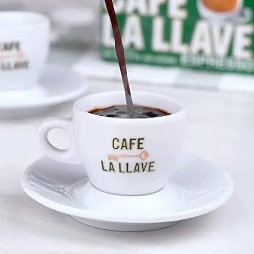 Cafe La Llave Dark Roast Espresso Ground Cuban Coffee, 8.8 oz (Pack of 12) - Rich and Bold - Premium Arabica Beans - Fresh Hearth