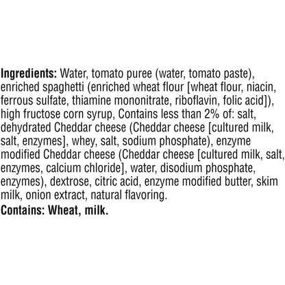 Campbell's Canned Spaghetti, Snacks for Kids and Adults, 15.8 OZ Can (Pack of 12) - Fresh Hearth