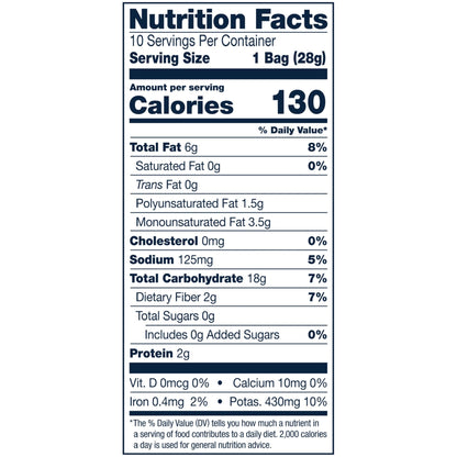 Cape Cod Potato Chips, Less Fat Original Kettle Chips, 1 Oz Snack Bags, 10 Ct - Fresh Hearth