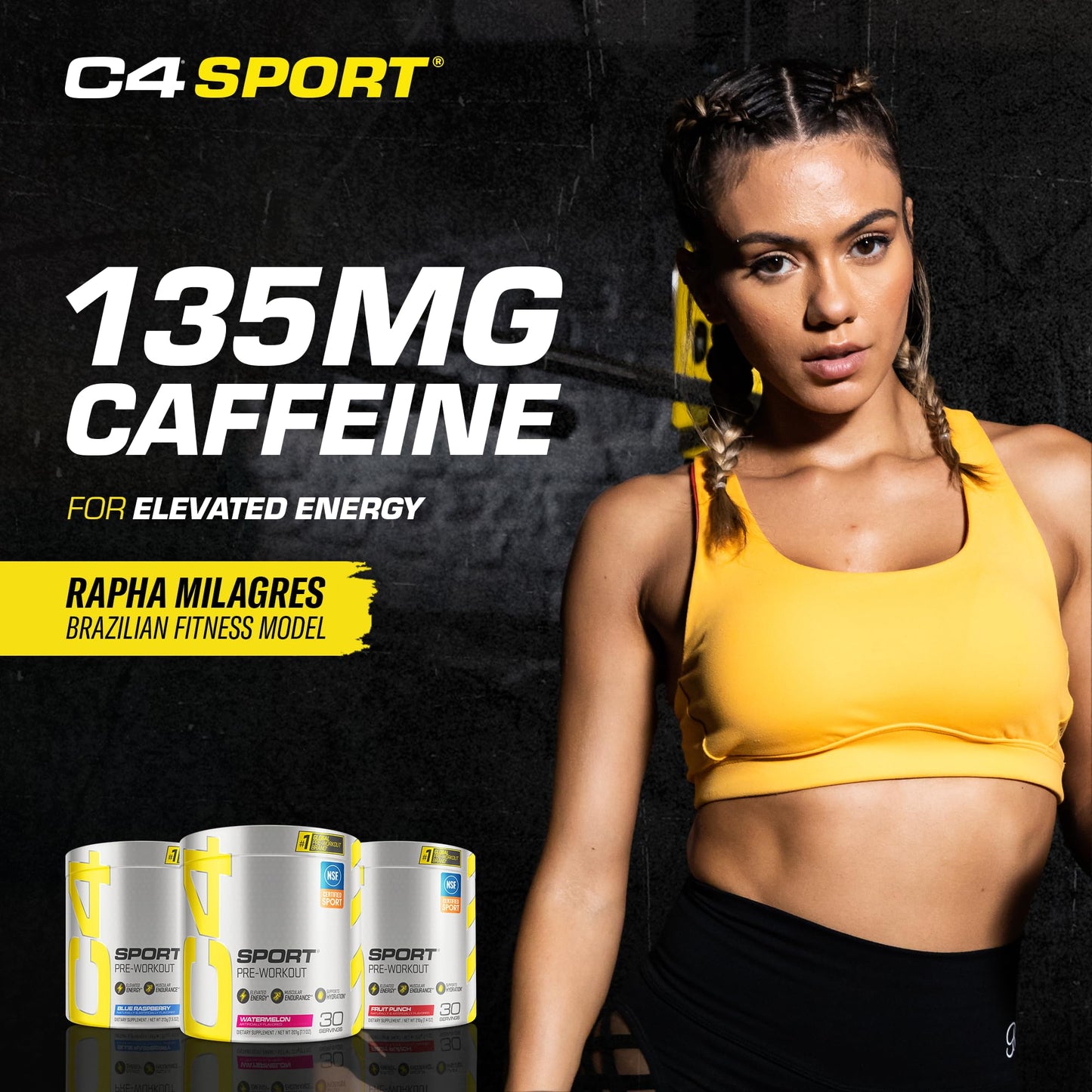 Cellucor C4 Sport Pre Workout Powder Fruit Punch - NSF Certified for Sport | 30 Servings, Packaging may vary. - Fresh Hearth