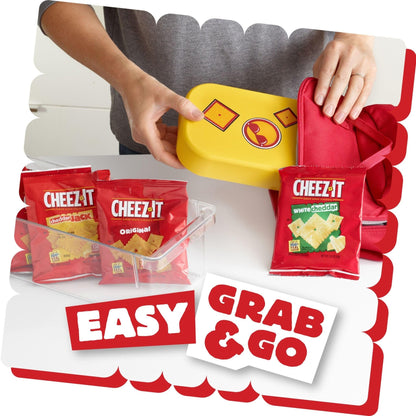 Cheez - It Cheese Crackers, Baked Snack Crackers, Lunch Snacks, Variety Pack, 12.1oz Box (12 Packs) - Fresh Hearth