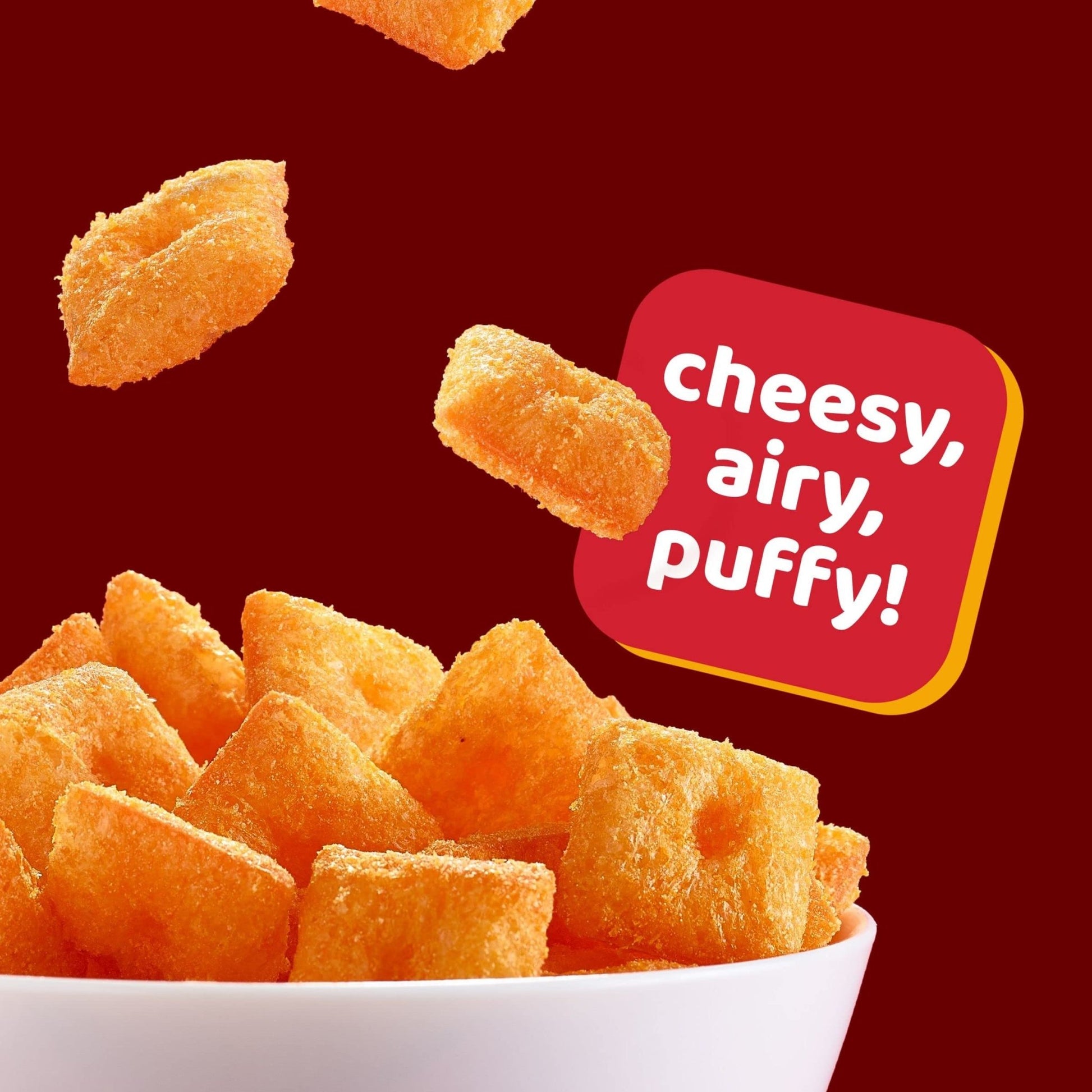 Cheez - It Puff'd Cheesy Baked Snacks, Puffed Snack Crackers, Kids Snacks, Grab N' Go, Double Cheese, 8.4oz Box (12 Pouches) - Fresh Hearth