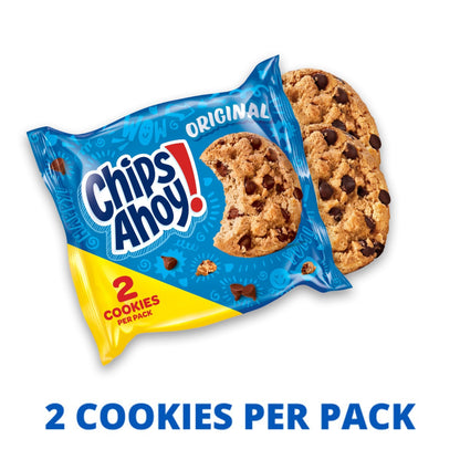 CHIPS AHOY! Original Chocolate Chip Cookies, 20 Snack Packs (2 Cookies Per Pack) - Fresh Hearth