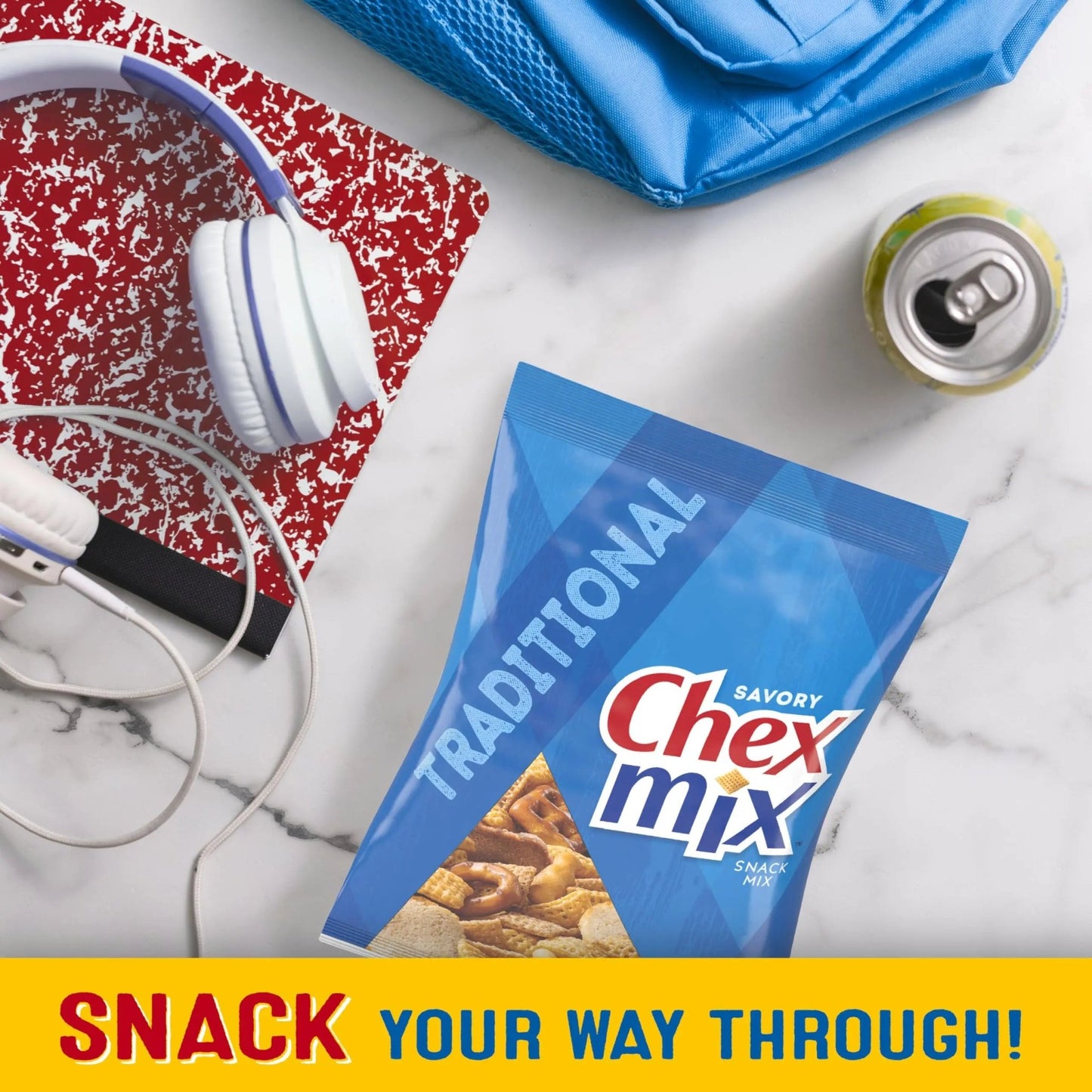 Classic Mix Snack Variety Pack, Bugles Original and Nacho Cheese, Gardetto's Original Recipe, Chex Mix Traditional and Cheddar, 20 Ct, 28 oz - Fresh Hearth