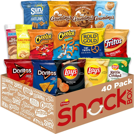 Classic Snack Care Package (40 Count) - Fresh Hearth