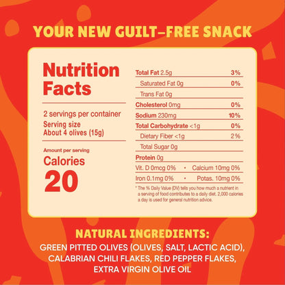 Freestyle Snacks Olive Snack Packs - 24 Pack Variety - Original Green, Hot & Spicy, Lemon Garlic, and Kalamata - Grown in Greece, All Natural, Non - GMO, Paleo, Sugar - Free, Keto Snack, 1.1oz (24 Pack) - Fresh Hearth