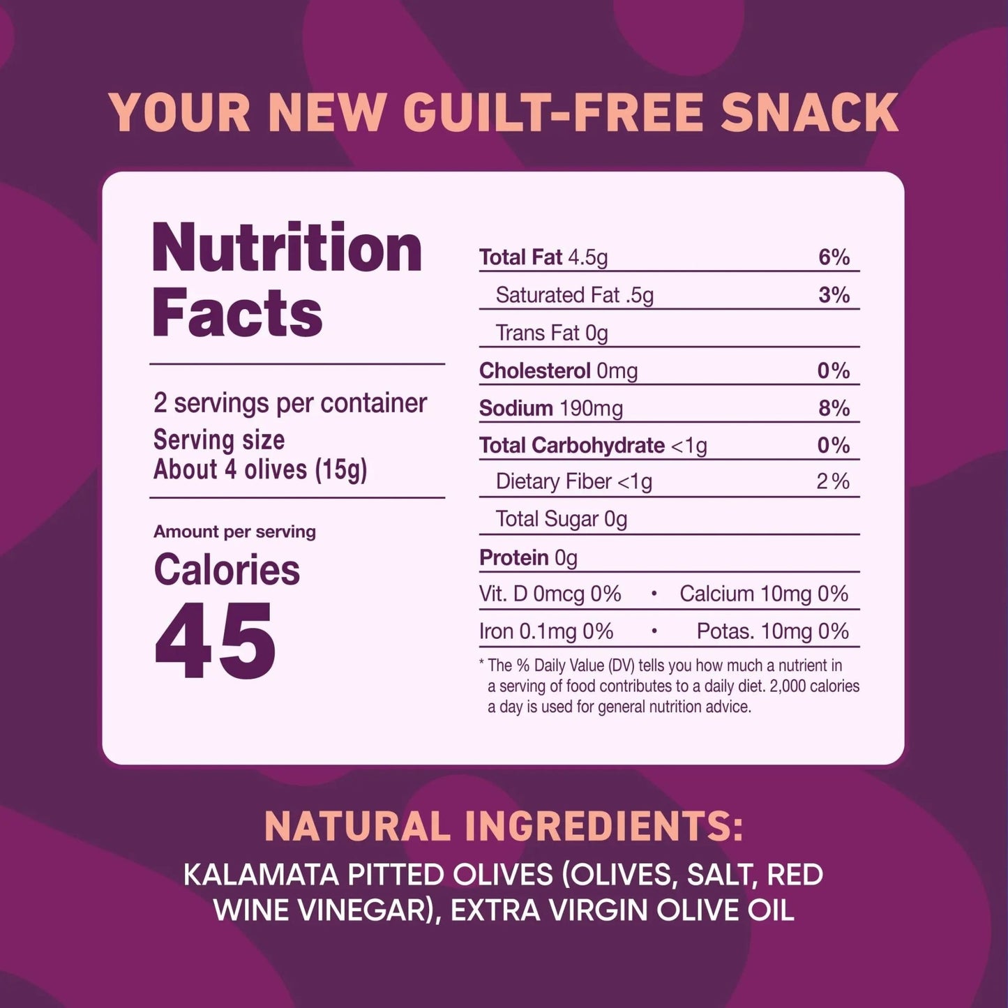 Freestyle Snacks Olive Snack Packs - 24 Pack Variety - Original Green, Hot & Spicy, Lemon Garlic, and Kalamata - Grown in Greece, All Natural, Non - GMO, Paleo, Sugar - Free, Keto Snack, 1.1oz (24 Pack) - Fresh Hearth