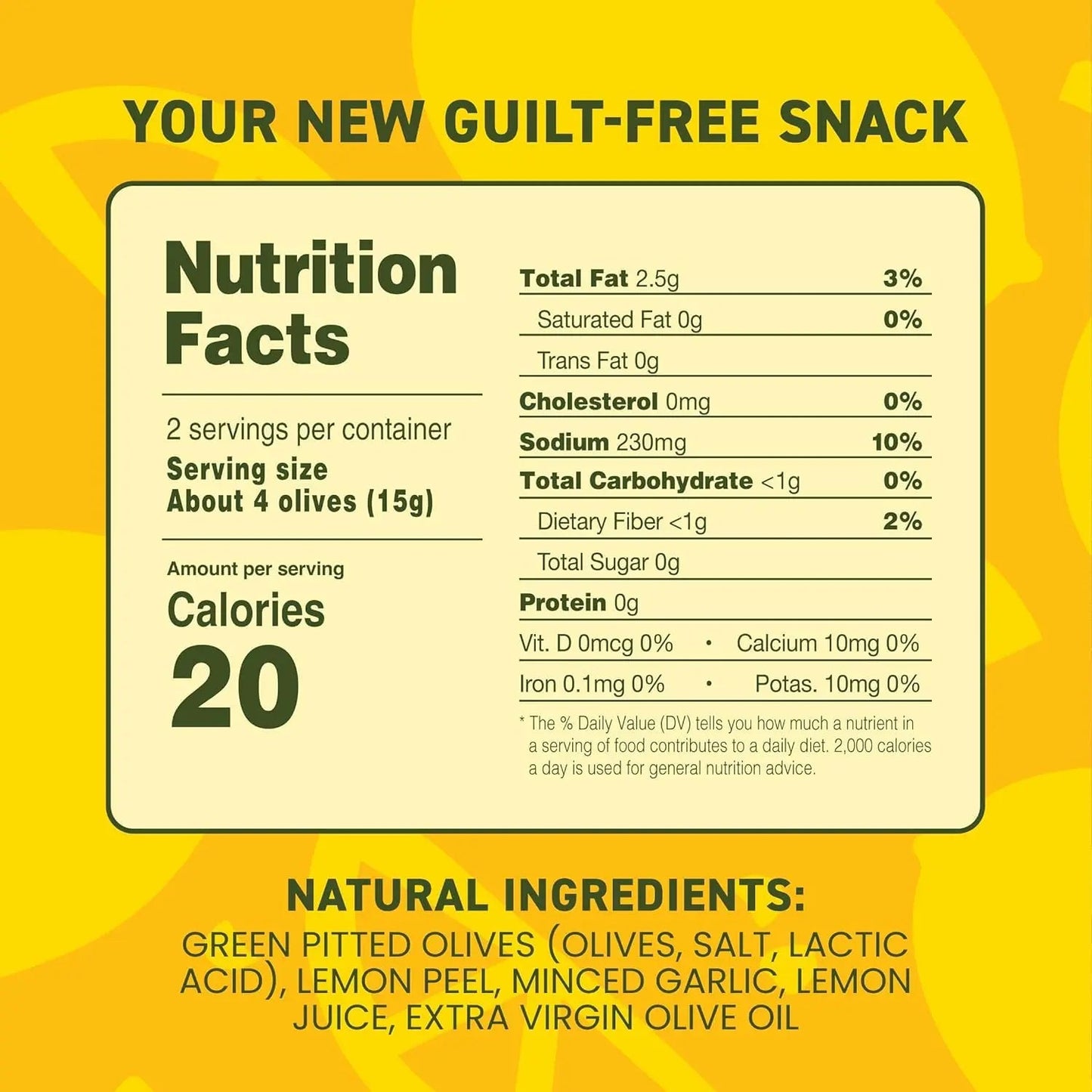 Freestyle Snacks Olive Snack Packs - 24 Pack Variety - Original Green, Hot & Spicy, Lemon Garlic, and Kalamata - Grown in Greece, All Natural, Non - GMO, Paleo, Sugar - Free, Keto Snack, 1.1oz (24 Pack) - Fresh Hearth