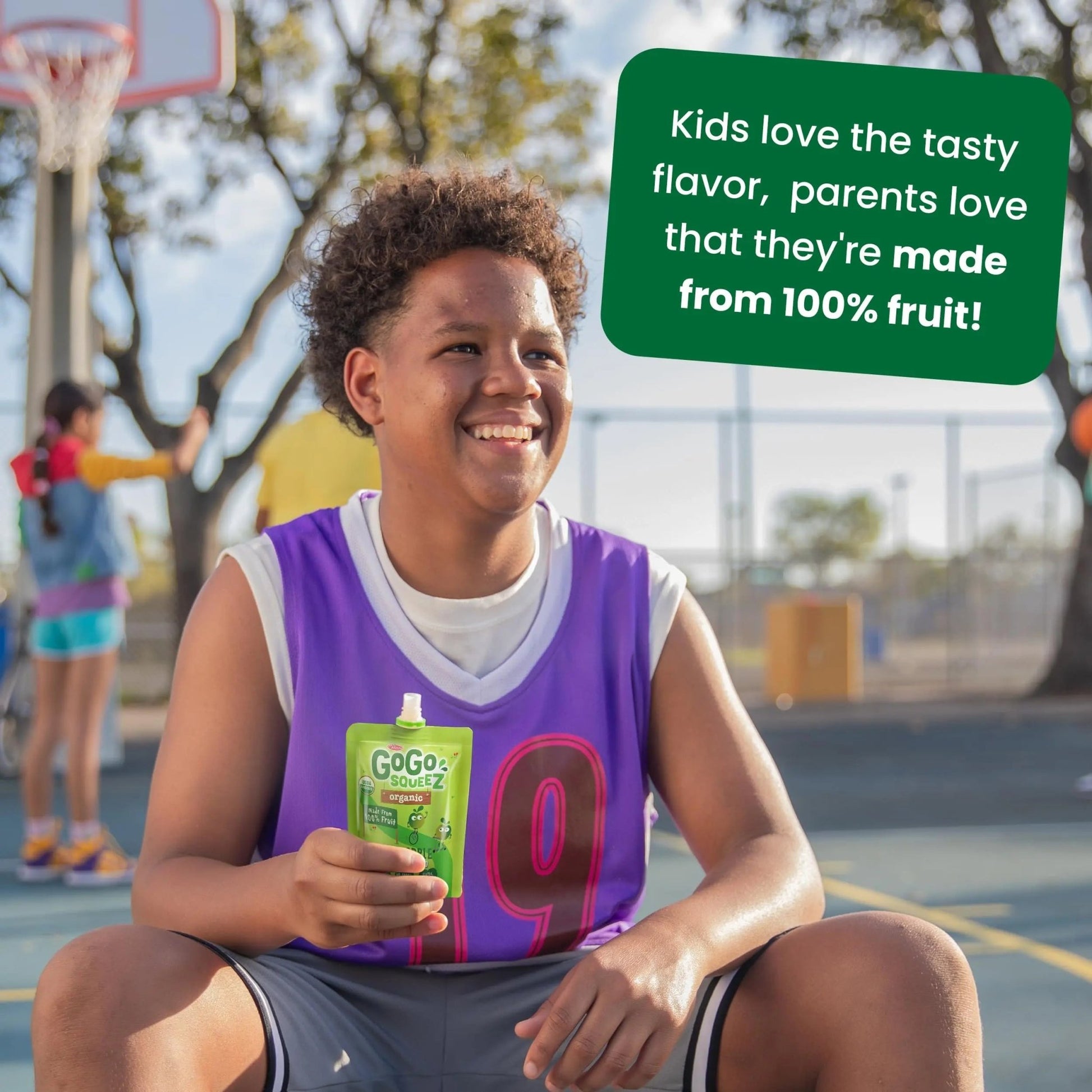 GoGo squeeZ Organic Applesauce and Fruit Puree, Variety Pack, Apple, Strawberry & Banana, 3.2 oz (Pack of 12), Unsweetened Organic Fruit Snacks for Kids, No Gluten, Nut & Dairy, BPA Free Pouches - Fresh Hearth