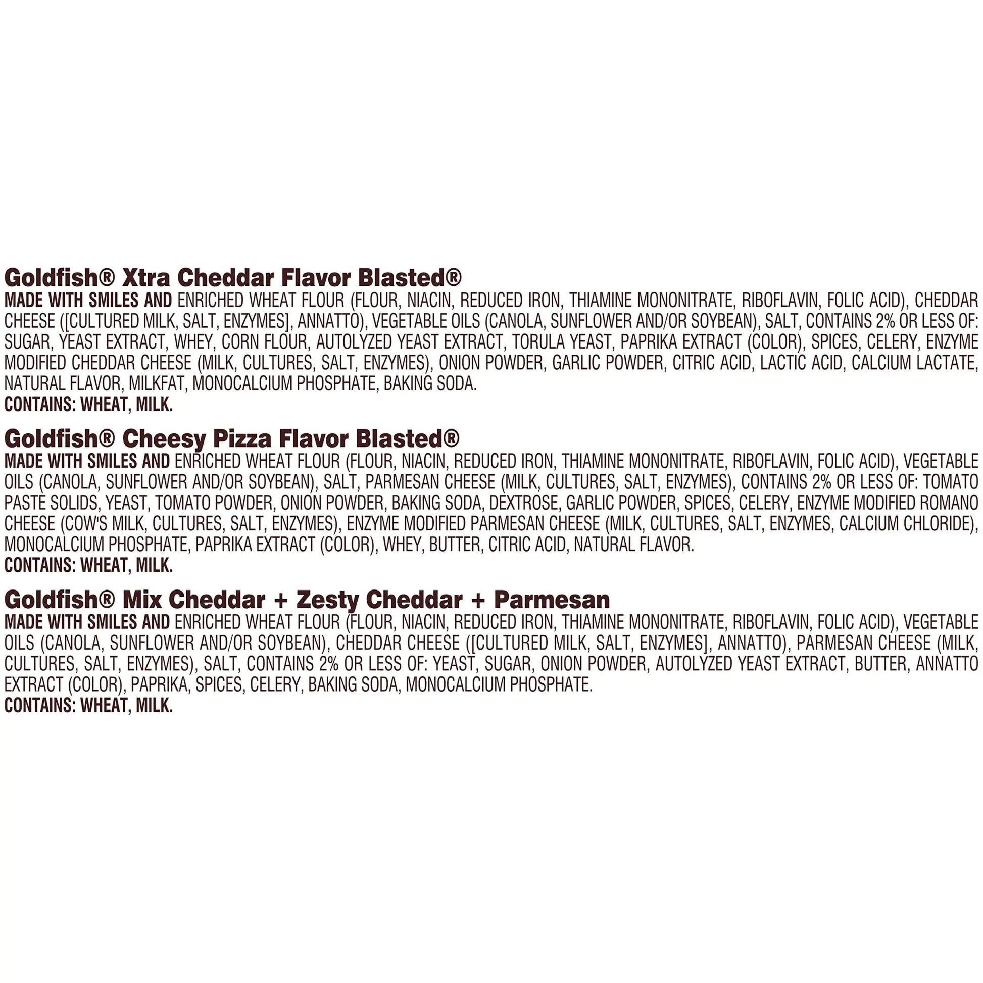 Goldfish Bold Mix Variety Pack Snack Crackers, 1 oz Snack Packs, 30 Ct Box (Pack of 2) - Fresh Hearth