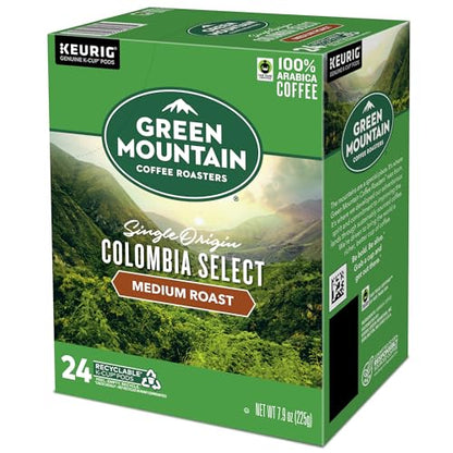 Green Mountain Coffee Roasters Colombia Select Coffee, Keurig Single - Serve K - Cup Pods, Medium Roast Coffee, 96 Count - Fresh Hearth