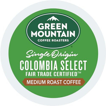 Green Mountain Coffee Roasters Colombia Select Coffee, Keurig Single - Serve K - Cup Pods, Medium Roast Coffee, 96 Count - Fresh Hearth