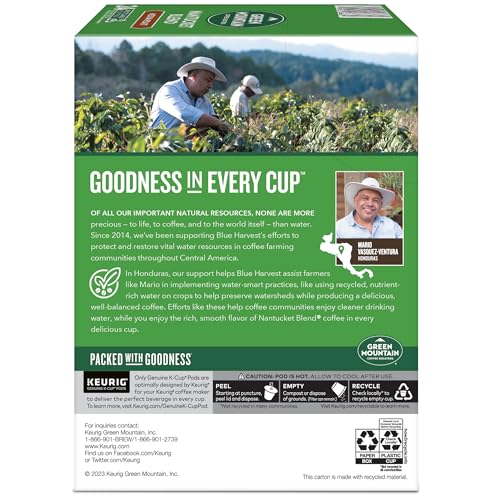 Green Mountain Coffee Roasters Nantucket Blend Keurig Single - Serve K - Cup Pods, Medium Roast Coffee, 96 Count - Fresh Hearth