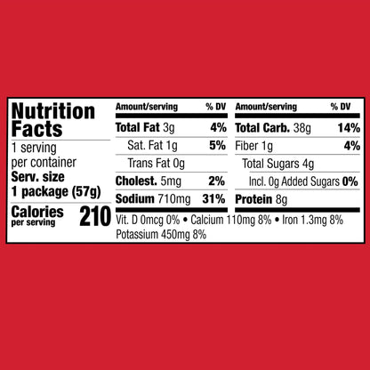 Hamburger Helper Beef Pasta Microwave Cup, 2 oz (6 Pack), Real Beef, 8g Protein, Ready in 4 Minutes, Quick Microwavable Pasta Meal or Snack, Perfect for Midweek Dinners, Busy Evenings, and Families on the Go - Fresh Hearth