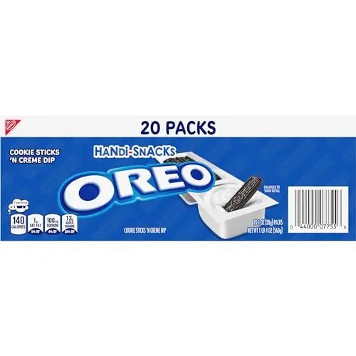 Handi - Snacks OREO Cookie snacks Sticks 'N Creme Dip Snack Packs, 20 Snack Packs - Fresh Hearth