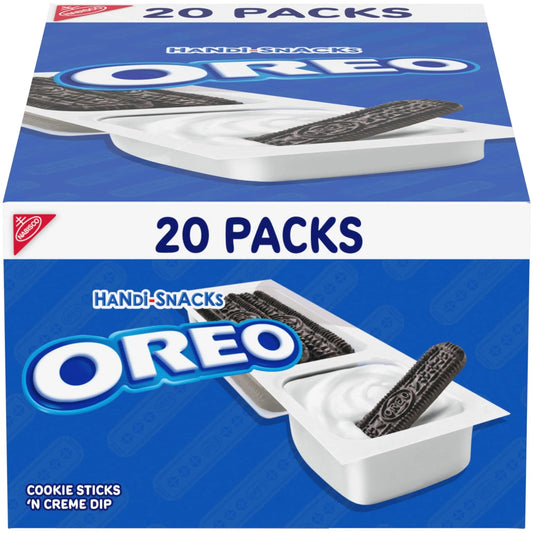 Handi - Snacks OREO Cookie snacks Sticks 'N Creme Dip Snack Packs, 20 Snack Packs - Fresh Hearth