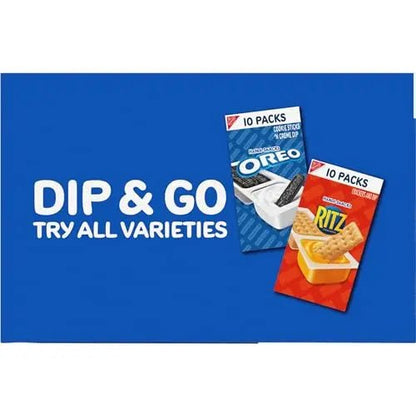 Handi - Snacks OREO Cookie snacks Sticks 'N Creme Dip Snack Packs, 20 Snack Packs - Fresh Hearth