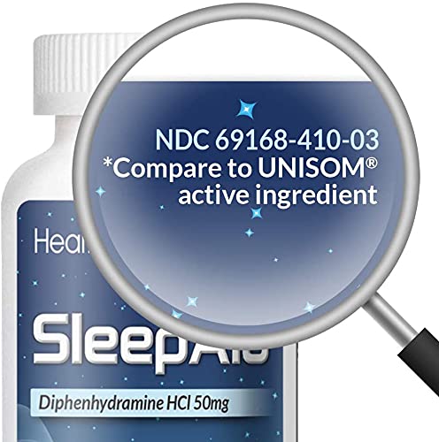 HealthA2Z Sleep Aid, Diphenhydramine Softgels, 50mg, Supports Deeper, Restful Sleeping (250 Counts) - Fresh Hearth