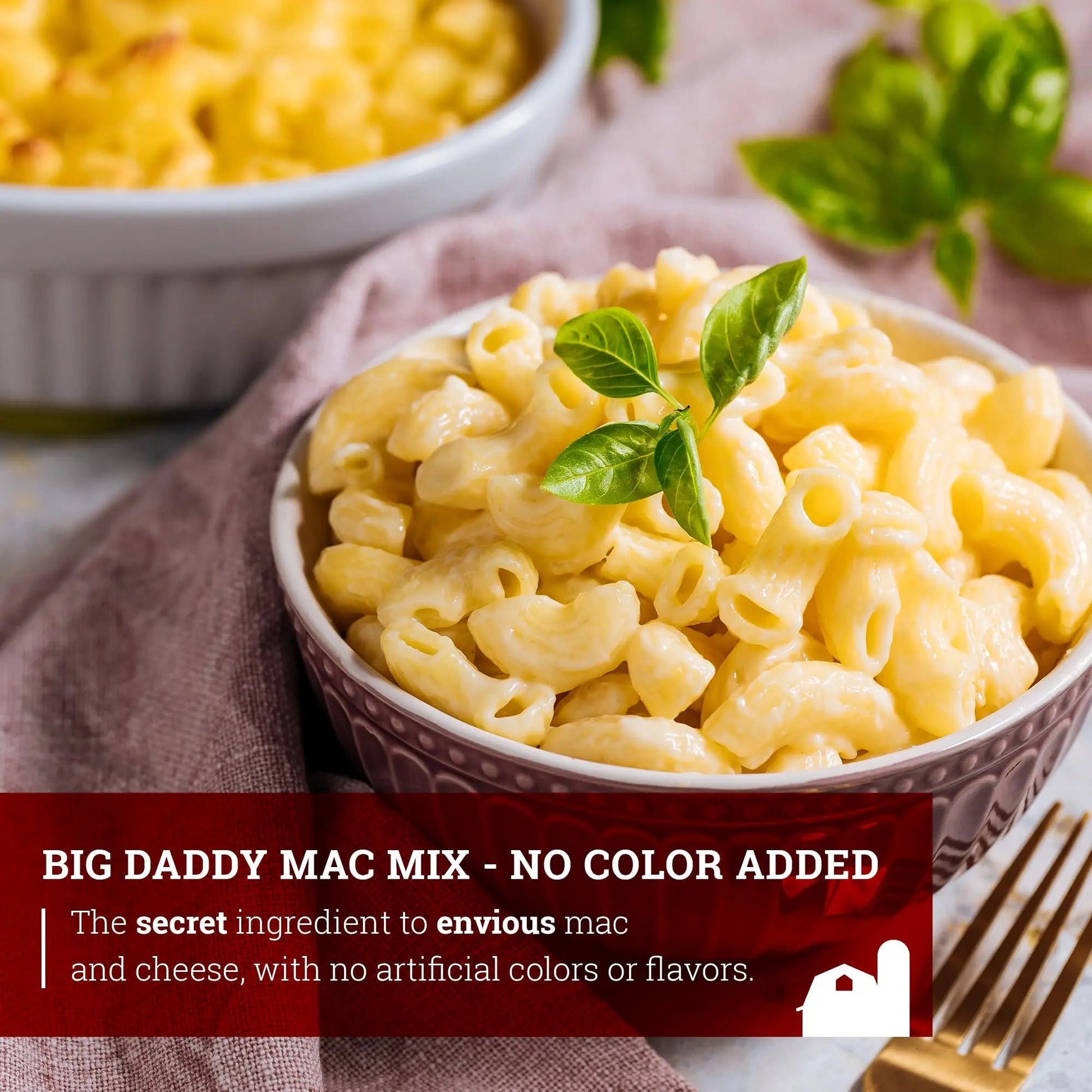 Hoosier Hill Farm Big Daddy Mac Mix, No Color Added, 1LB (Pack of 1) - Fresh Hearth