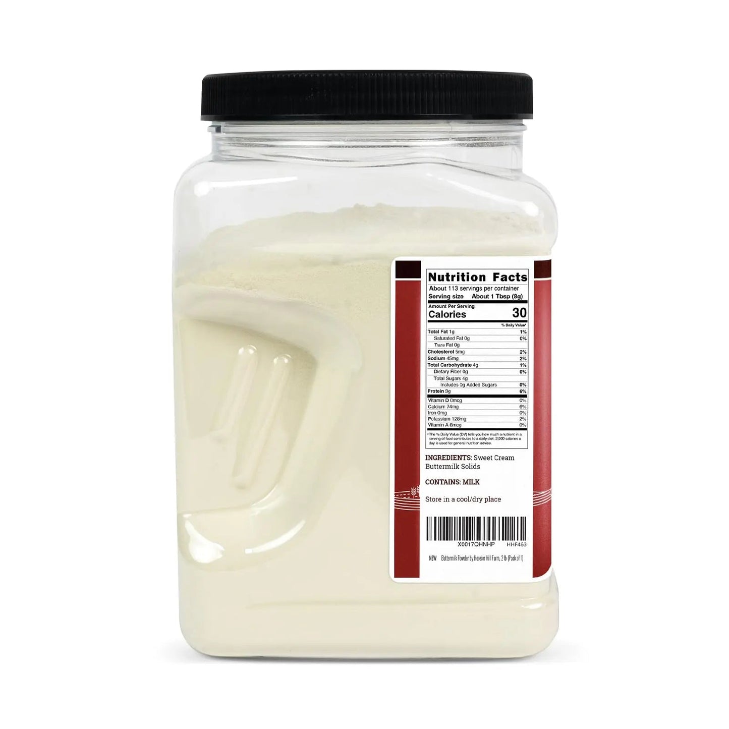 Hoosier Hill Farm Buttermilk Powder, 2LB (Pack of 1) - Fresh Hearth