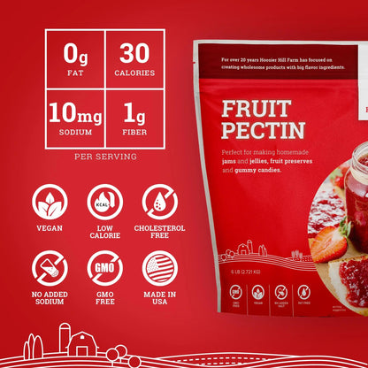 Hoosier Hill Farm Fruit Pectin, 6LB (Pack of 1) - Fresh Hearth