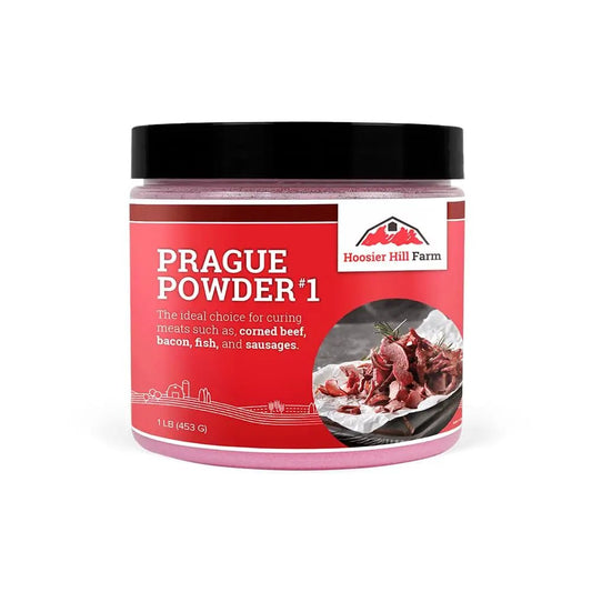 Hoosier Hill Farm Prague Powder No.1 (Pink Curing Salt), 1LB (Pack of 1) - Fresh Hearth
