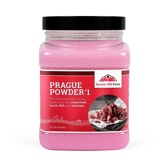 Hoosier Hill Farm Prague Powder No.1 Pink Curing Salt, 2.5LB (Pack of 1) - Fresh Hearth