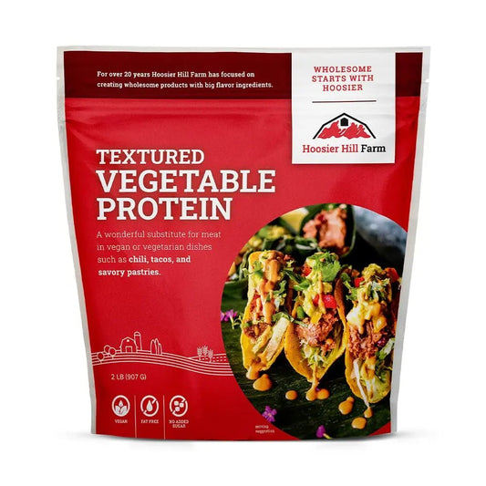 Hoosier Hill Farm Textured Vegetable Protein, 2LB (Pack of 1) - Fresh Hearth