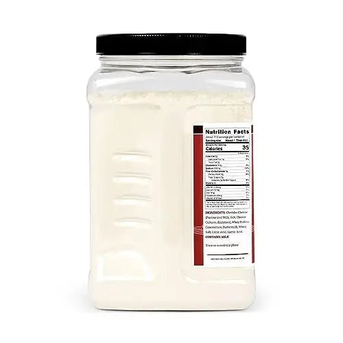 Hoosier Hill Farm White Cheddar Cheese Powder, 2LB (Pack of 1) - Fresh Hearth