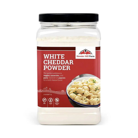 Hoosier Hill Farm White Cheddar Cheese Powder, 2LB (Pack of 1) - Fresh Hearth