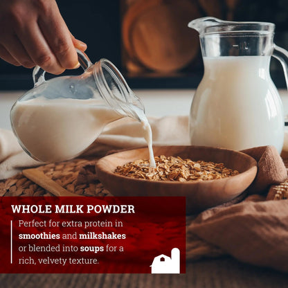 Hoosier Hill Farm Whole Milk Powder, 6LB (Pack of 1) - Fresh Hearth