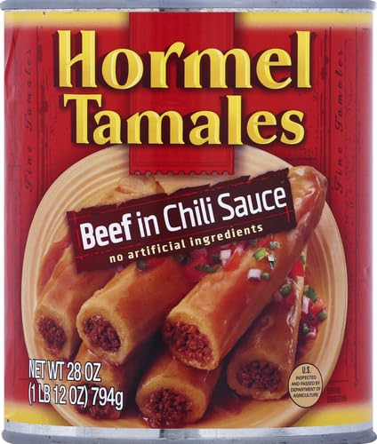 HORMEL Beef Tamales (28 oz): Authentic Flavor, Hearty Meal, Ready in Minutes - Fresh Hearth