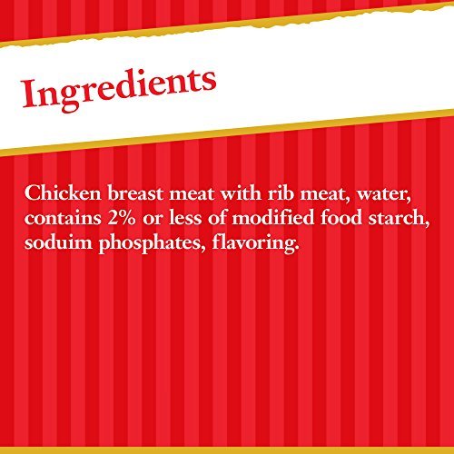 Hormel Premium No Salt Added Canned Chunk Chicken Breast in Water, 5 Ounce (Pack of 12) - Fresh Hearth