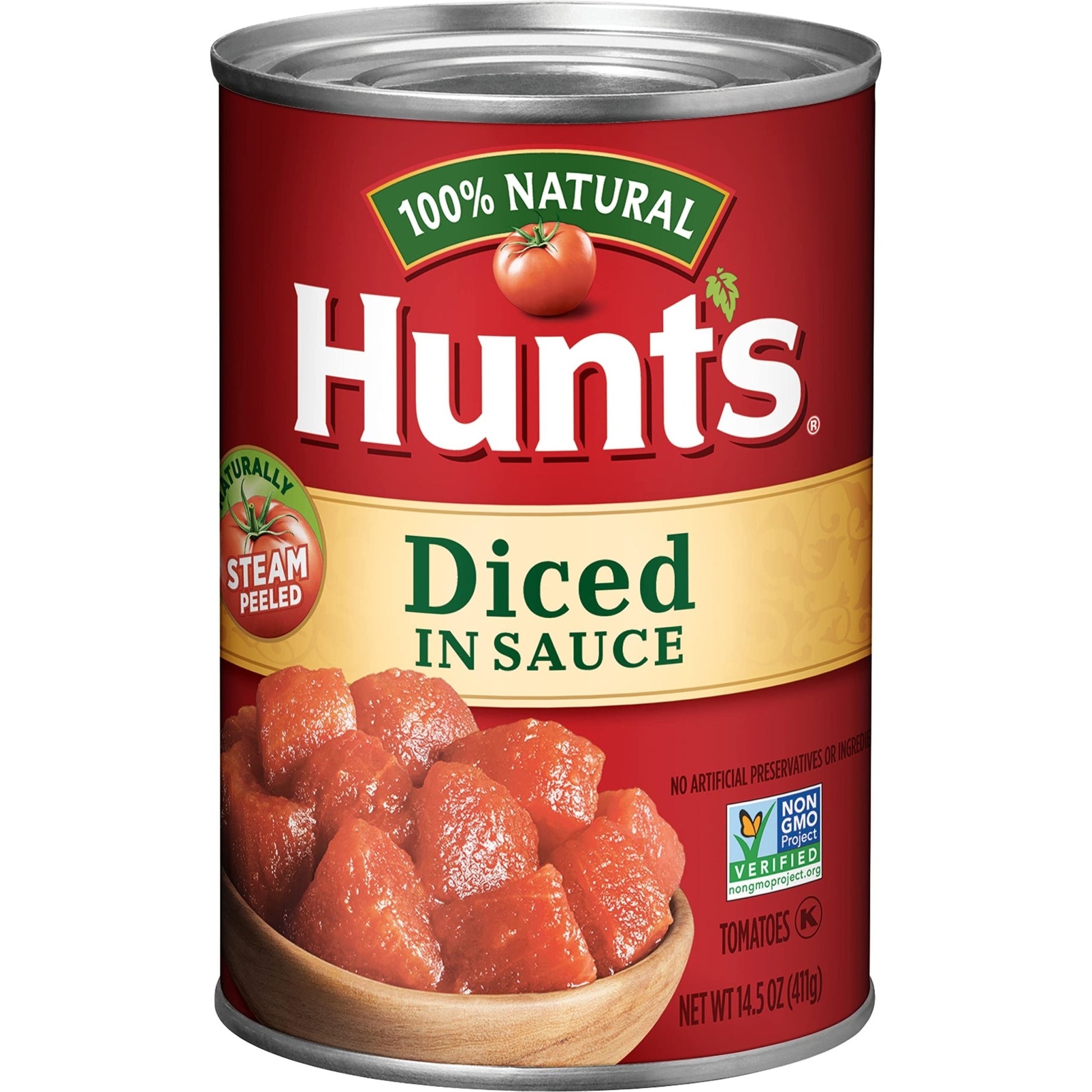 Hunt's Diced Tomatoes in Sauce, 14.5 Oz (Pack of 6) - Fresh Hearth