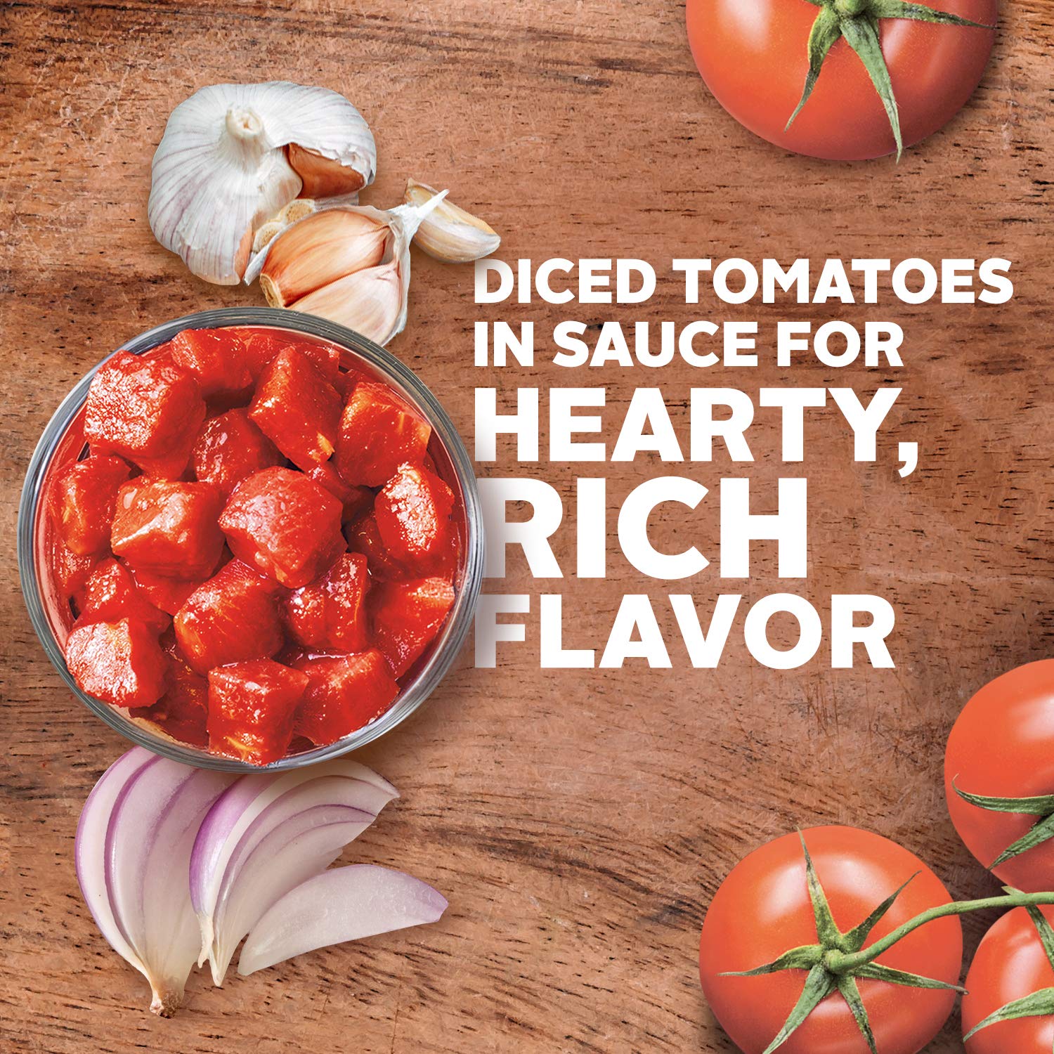Hunt's Diced Tomatoes in Sauce, 14.5 Oz (Pack of 6) - Fresh Hearth