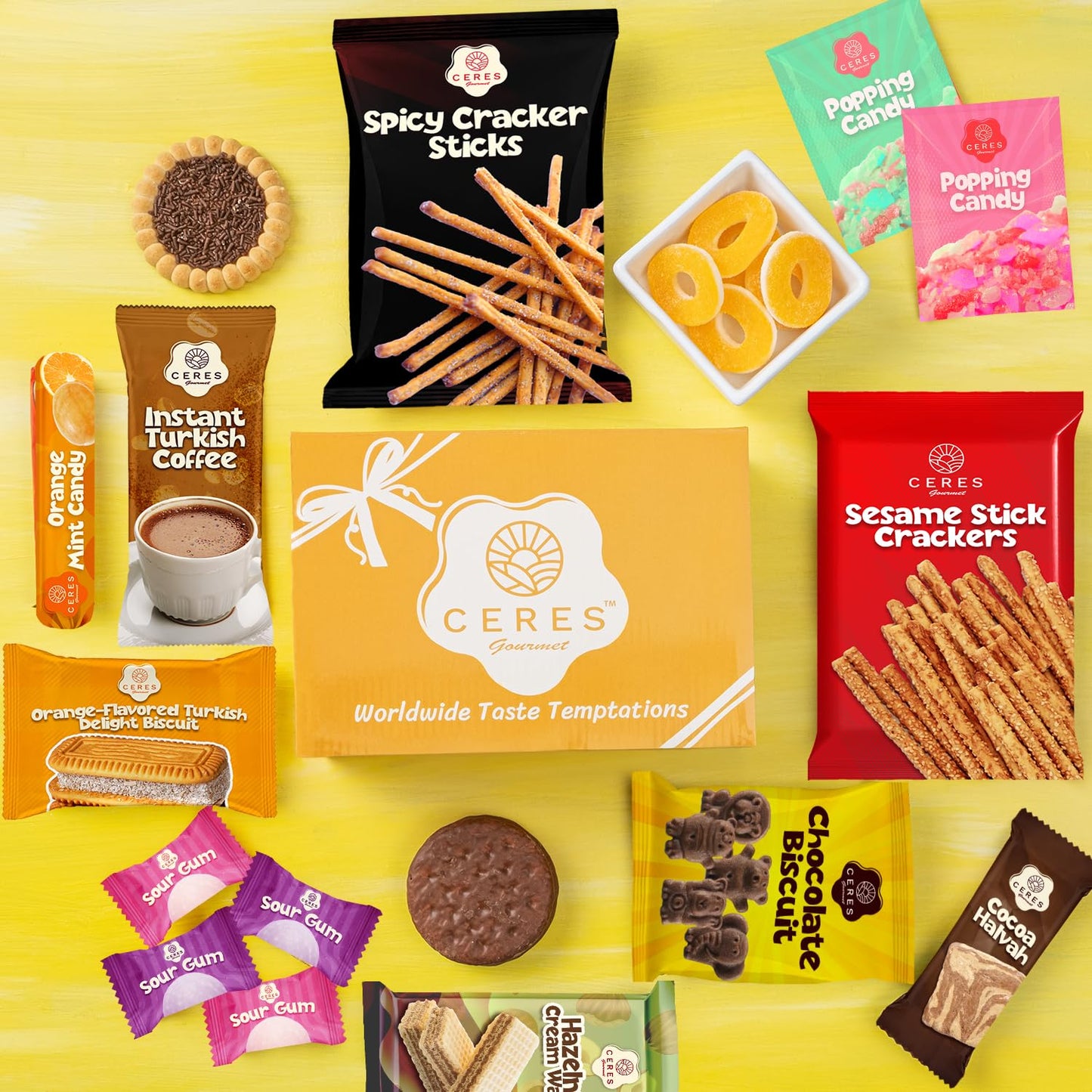 International Exotic Snack Box Variety Pack, Count Premium Foreign Rare Snack Food Gifts for Fun, Mystery Box of Snacks, European Snacks for Adults and Kids (Mini) - Fresh Hearth