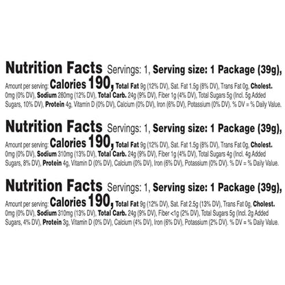 Keebler Sandwich Crackers, Lunch Snacks, Variety Pack (45 Packs) - Fresh Hearth