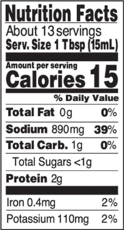Kikkoman Double Fermented Soy Sauce, Brown, 6.8 Fl Oz - Fresh Hearth