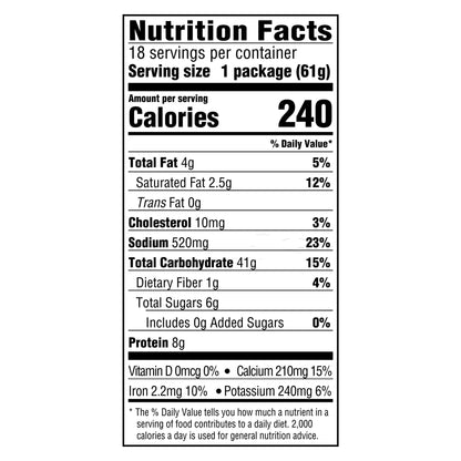 Kraft Easy Mac Original Mac & Cheese Macaroni and Cheese Dinner Microwavable Dinner, 18 ct Packets - Fresh Hearth