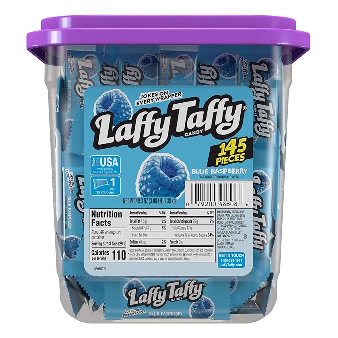 Laffy Taffy Candy, Sour Fruits Flavor, 145 Pieces - Fresh Hearth