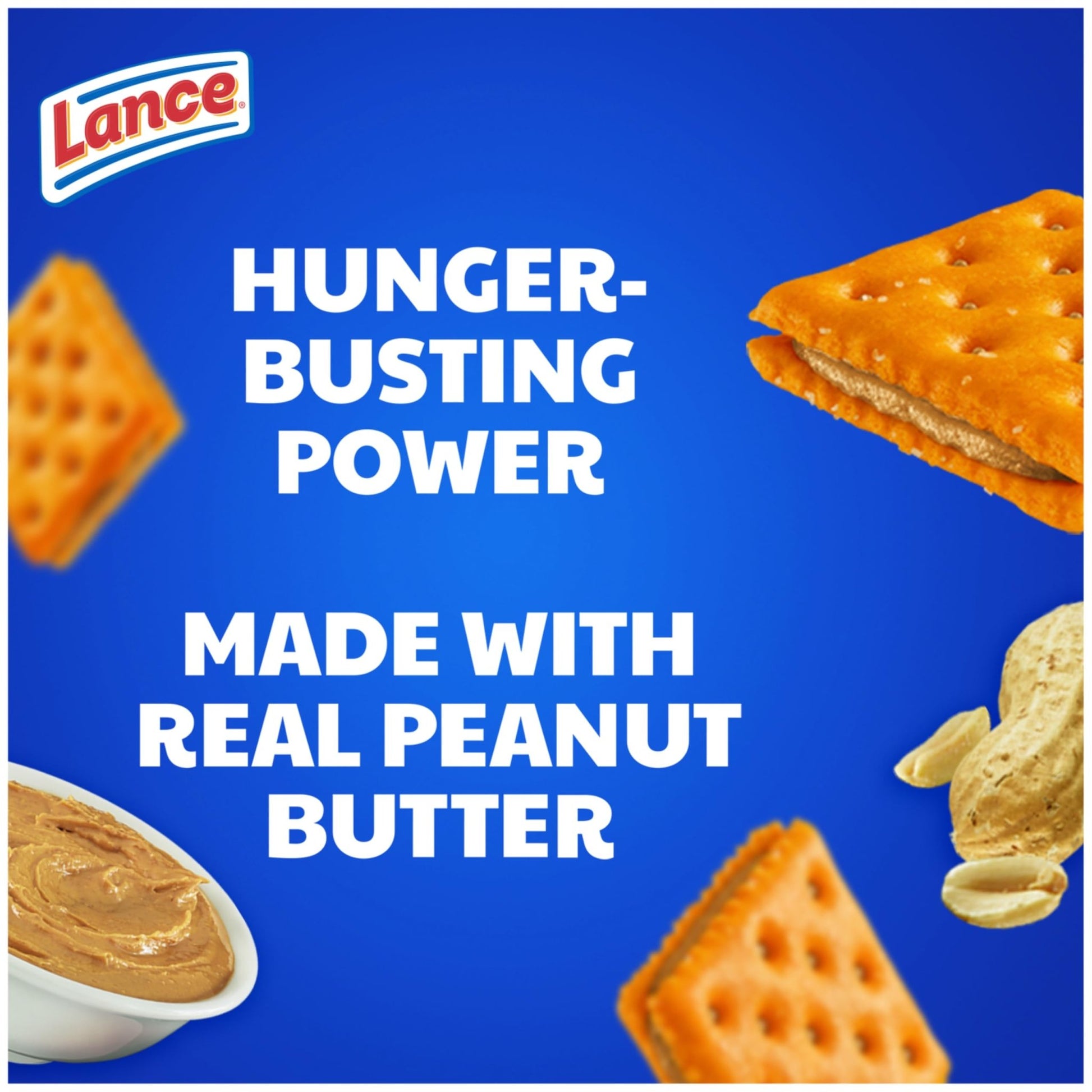 Lance Sandwich Crackers, ToastChee Peanut Butter, 20 Individually Wrapped Packs, 6 Sandwiches Each - Fresh Hearth