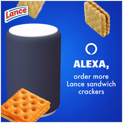 Lance Sandwich Crackers Variety Pack, 36 Ct (Pack of 36) - Fresh Hearth