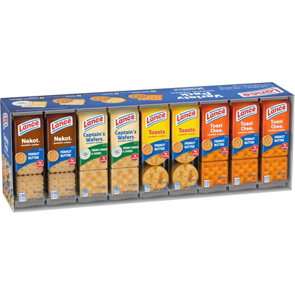 Lance Sandwich Crackers Variety Pack, 36 Ct (Pack of 36) - Fresh Hearth
