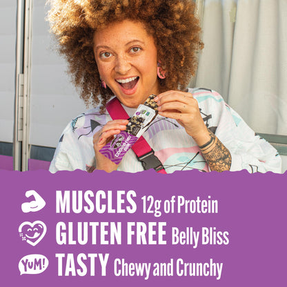 Lenny & Larry's Cookie - fied Protein Bar – Cookies & Creme Vegan Protein Bars 9x45g – Healthy Snacks with 12g Plant Protein & 5g Fiber – Gluten free Power Bar, Keto Friendly, Non - GMO & Vegan - Fresh Hearth
