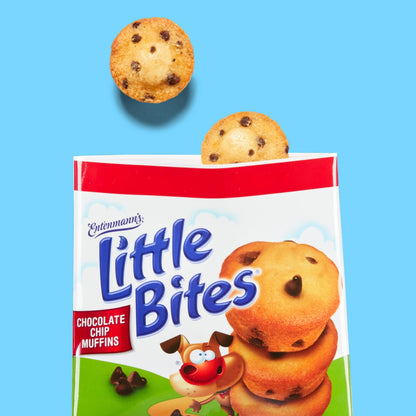 Little Bites Chocolate Chip Muffins, 20 individual packs, (4 ct each), Mini Muffins, 33 oz Multipack - Fresh Hearth