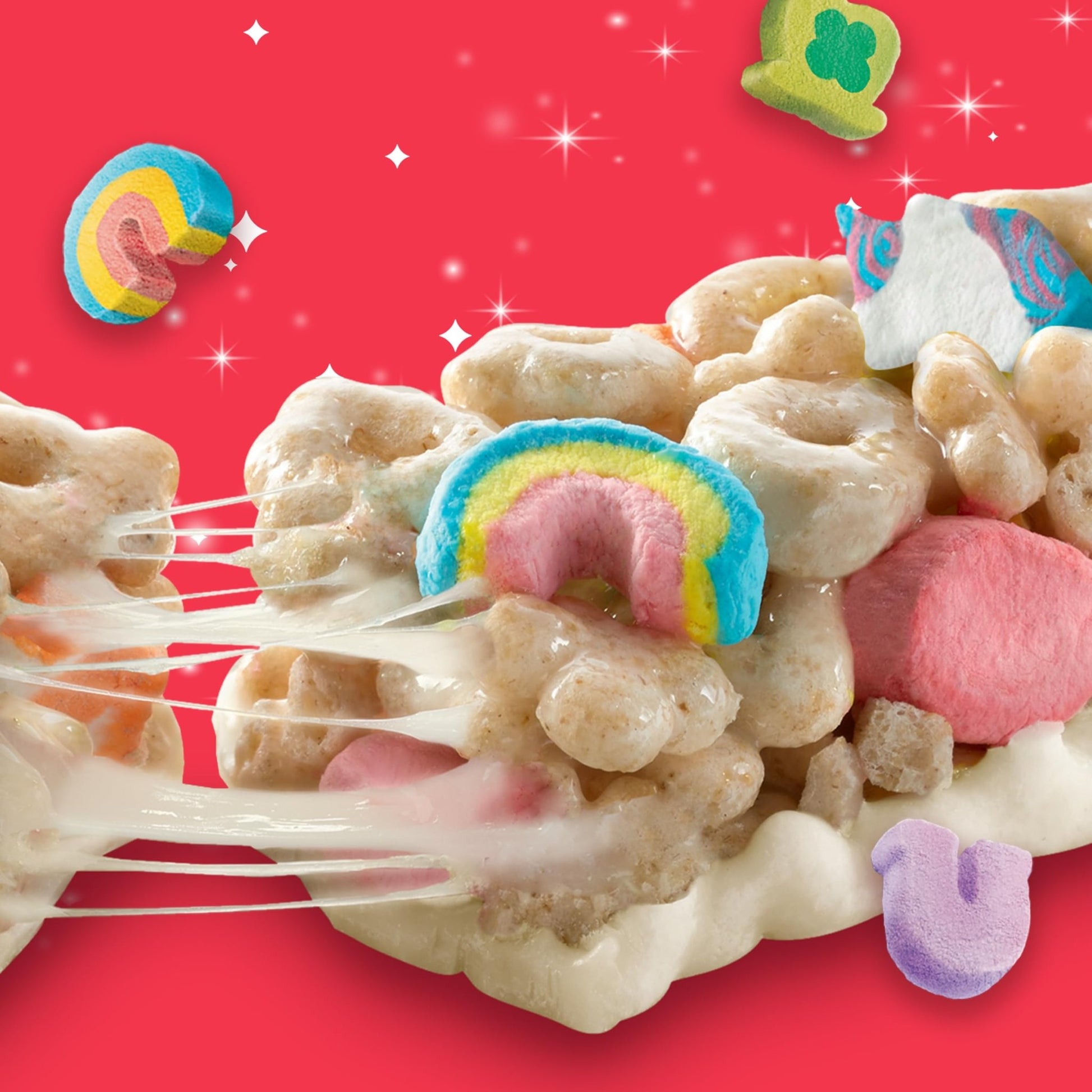 Lucky Charms Breakfast Cereal Treat Bars, Snack Bars, Value Pack, 16 ct - Fresh Hearth