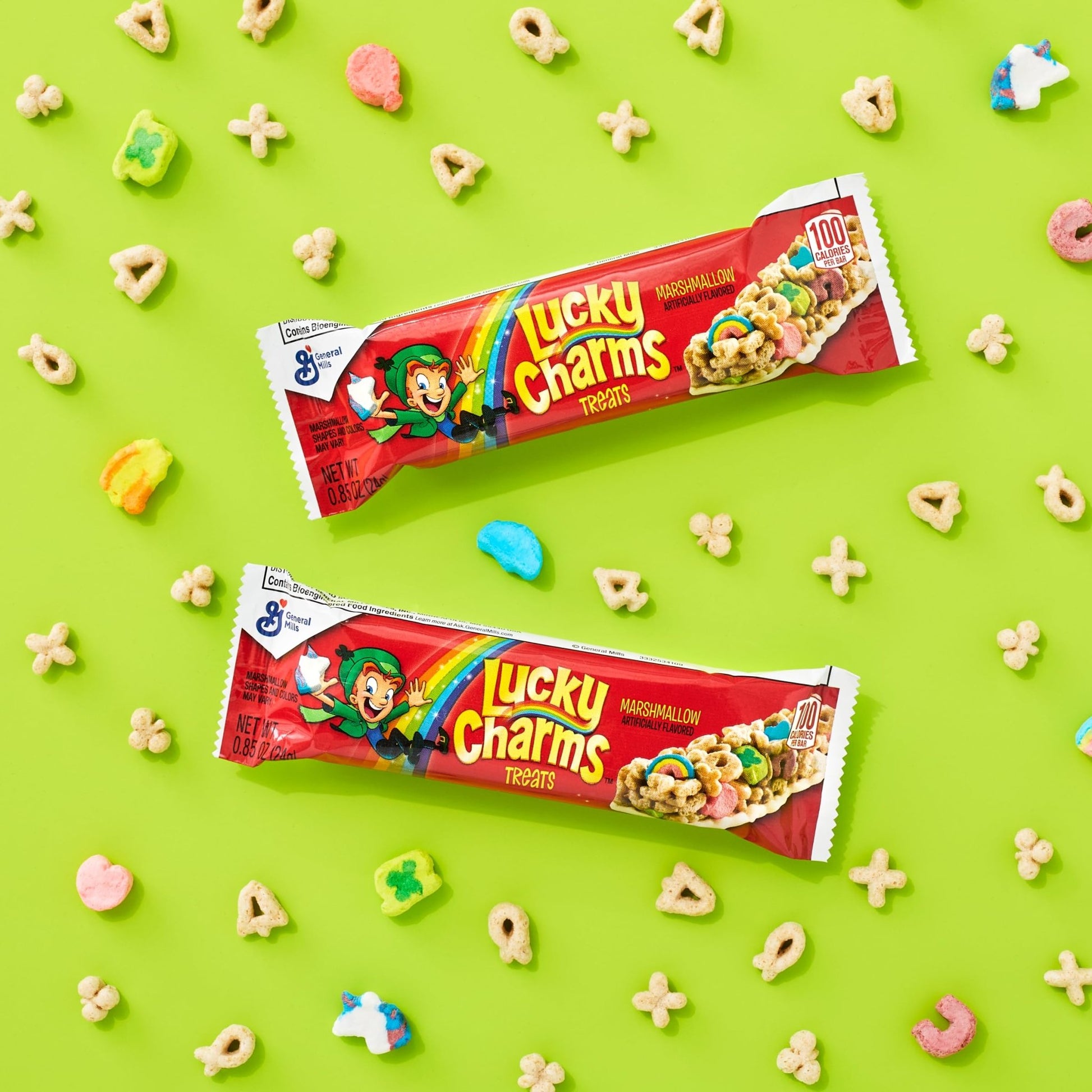 Lucky Charms Breakfast Cereal Treat Bars, Snack Bars, Value Pack, 16 ct - Fresh Hearth