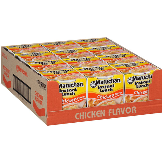 Maruchan Instant Lunch Chicken Flavor, 2.25 Ounce (Pack of 12) - Fresh Hearth